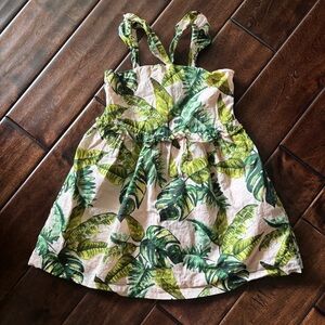 Janie and Jack Palm Print Dress